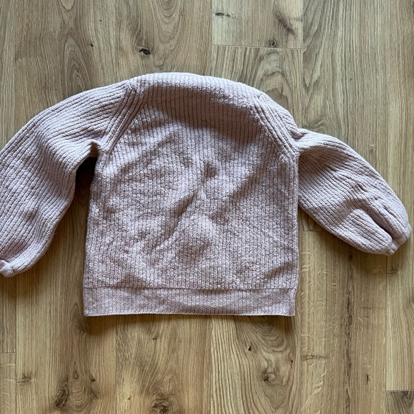 Light pink aritiza babaton cropped knit sweater - Picture 3 of 3